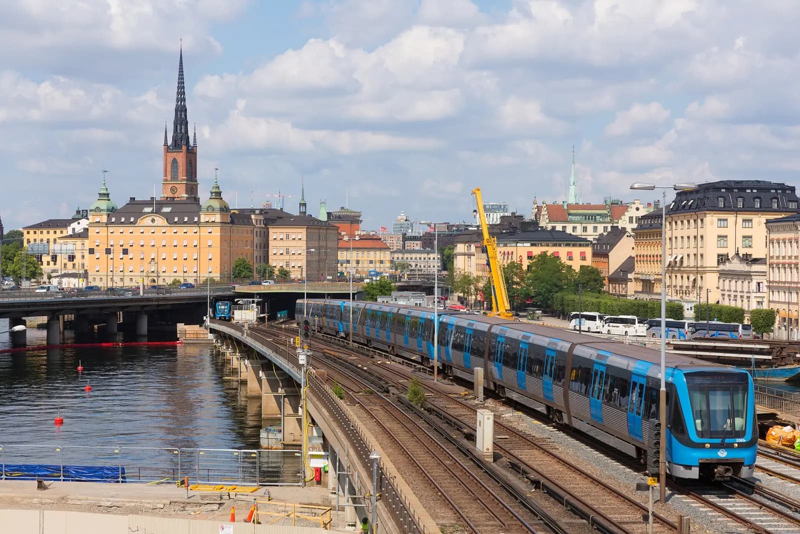 Old town of Stockholm in Sweden