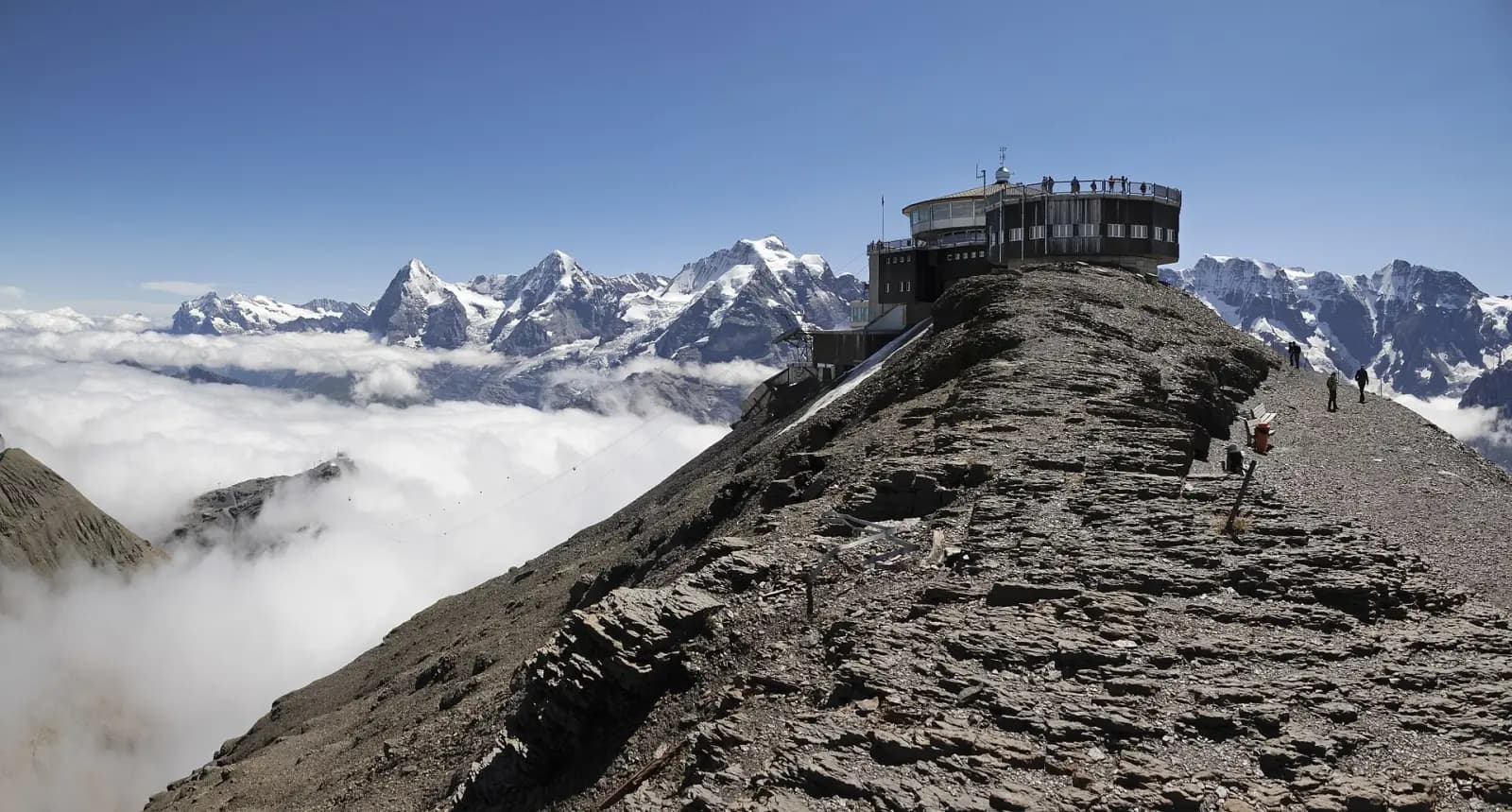 Bernese Alps in Switzerland